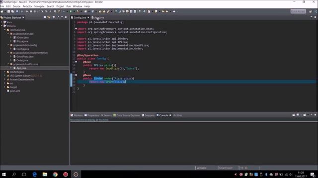Spring Framework - Kurs odc 1. смотреть онлайн