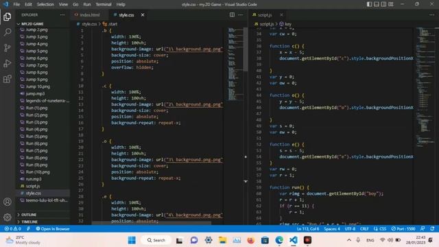 JavaScript 2D Game смотреть онлайн