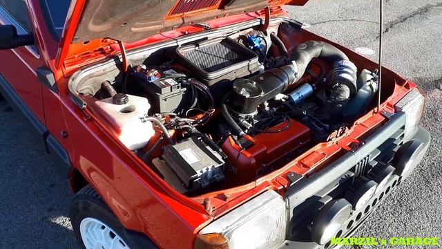 FIAT PANDA 4x4 95hp Engine SWAP + Amazing acceleration 0-110 HD смотреть онлайн