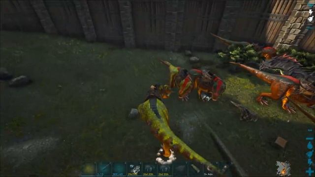 [9] Fire Wyvern Element Node Defense! (ARK Island To Extinction: Extinction) смотреть онлайн