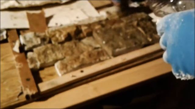 Матрица из силикона под дикий камень. Декоративный камень. смотреть онлайн