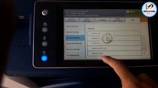 How To Change IP Address In Xerox workcentre 7830,7835,7845,7855 смотреть онлайн