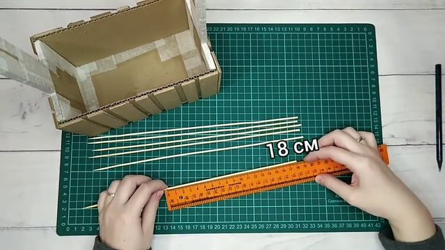 Ящик для флористики из картона | Кашпо своими руками. смотреть онлайн