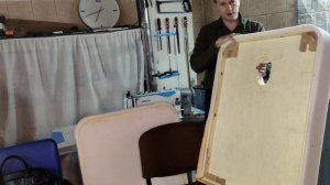 Часть1. Перетяжка раскладного массажного стола. Из бюджетного в премиум.