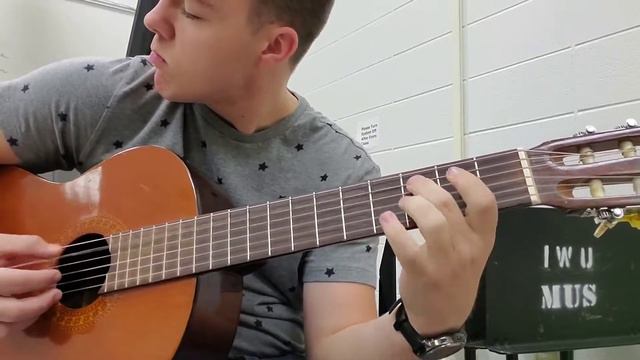 Bachs Cello Suite No. 1 Prelude for Classical Guitar смотреть онлайн