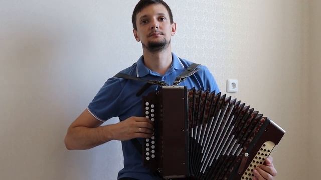 Как быстро научиться играть на гармони?? Урок третий смотреть онлайн