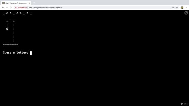 Day 7 - Hangman - 1 смотреть онлайн