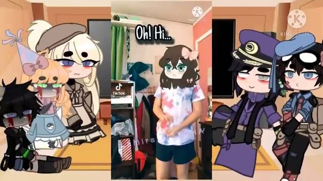 Aftons react to random tik toks part 2. | Gacha club FNAF | смотреть онлайн