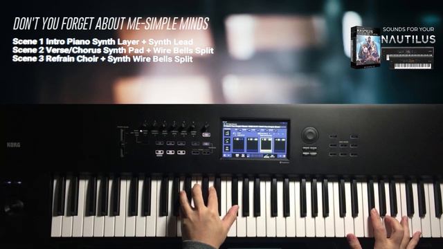 Don't You Simple Minds Korg Nautilus Session Gig Covers Sound Library Synth Keyboard Patches смотреть онлайн