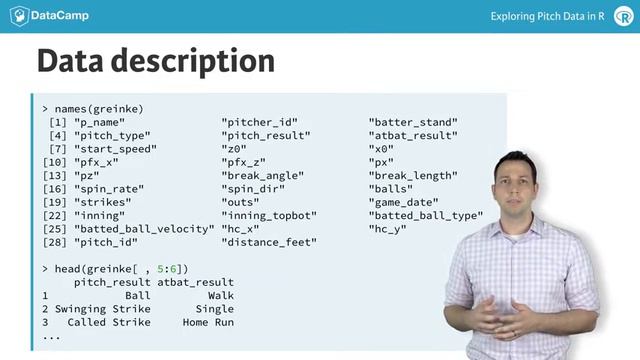 R tutorial: Exploratory Data Analysis with Baseball Data смотреть онлайн