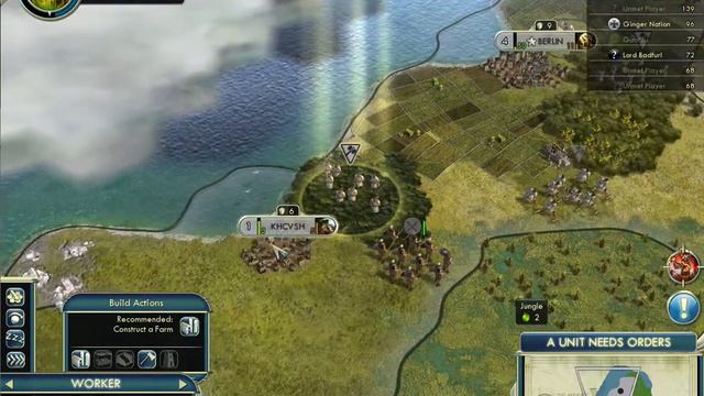 Civ Hotseat gameplay part 3 - we forgot to number the other episodes смотреть онлайн