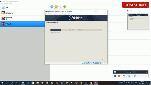 Install Raspberry Pi OS to windows 10 OS using Oracle VM VirtualBox смотреть онлайн