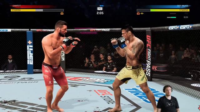Полный бой Матеуш Гамрот - Рафаэль Дос Аньос: легендарный бот UFC5 смотреть онлайн