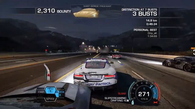 NFS HP 2010 | Run To The Hills | 1:29.31 (Former WR) | Cop Event смотреть онлайн