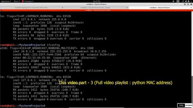 Python MAC Address Hacking Part - 3 தமிழில் смотреть онлайн