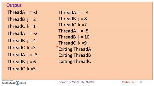 JAVA - MODULE 4 - TOPIC 14 - CREATING MULTIPLE THREADS & SYNCHRONIZATION смотреть онлайн
