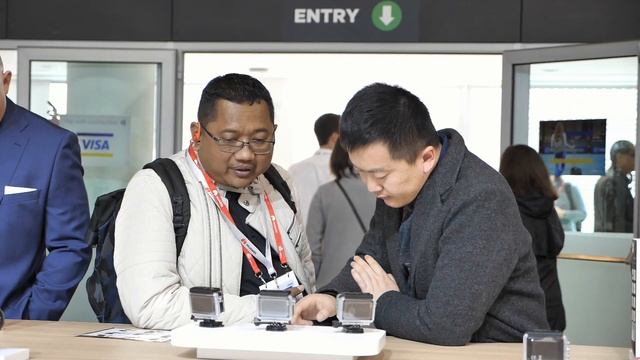 SJCAM Presenting Its Newest SJ8 Pro, Gimbal, And SJ360+ At #MWC2018 In Barcelona.