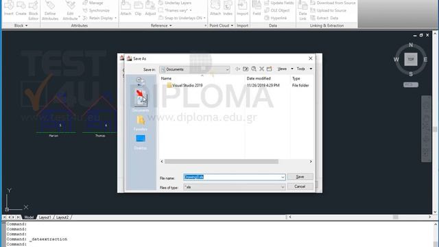 The drawing contains Blocks with Attributes. Create a Microsoft Excel workbook named... смотреть онлайн