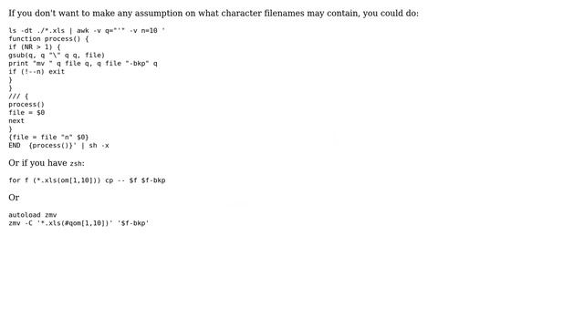 Unix & Linux: rename the 10 most-recently modified files on AIX (3 Solutions!!) смотреть онлайн