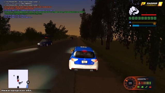 МАШИНА КОТОРУЮ НЕ КУПИТЬ ДАЖЕ ЗА 100КК SUBARU IMPREZA WRX STI! (RADMIR RP / CRMP) смотреть онлайн