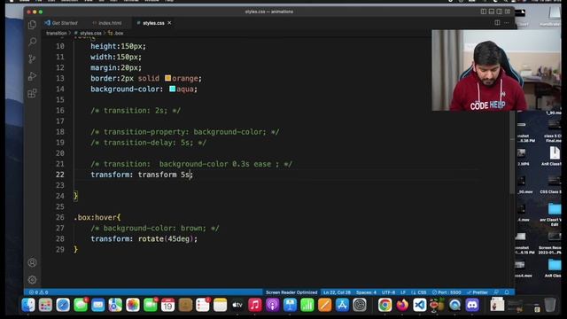 46 - CSS Funtions, Variables, Transitions & Animations смотреть онлайн