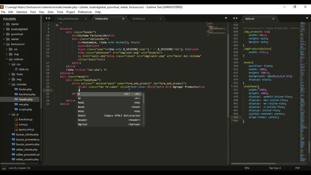 Crear Modal con HTML, jQuery y PHP - Agregar Productos Parte 1 - 41 смотреть онлайн