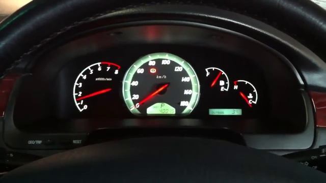 2002 Toyota Brevis 2.5 Ai JCG10 speedometer смотреть онлайн