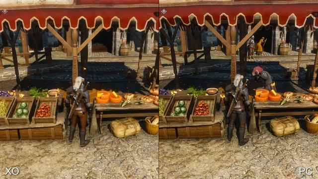 The Witcher 3: Xbox One vs PC Comparison смотреть онлайн