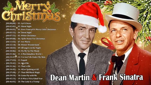 Dean Martin, Frank Sinatra Christmas Songs ❄️ Old Classic Christmas Songs ❄️ Christmas Music 2022 смотреть онлайн