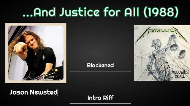 METALLICA Riffs NOT Written By James Hetfield