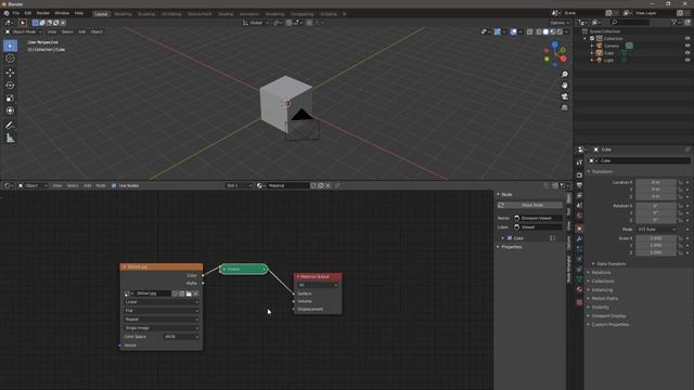 Нода для проверки значения. Node Wrangler blender 3d (node viewer) [blender 3d уроки] смотреть онлайн