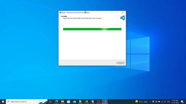 Run Python code using Visual Studio Code смотреть онлайн
