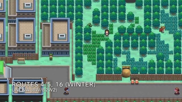 All Pokemon Game Themes - Routes (v2) смотреть онлайн