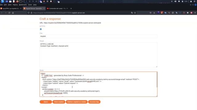 SameSite Lax bypass via cookie refresh смотреть онлайн