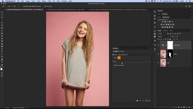 Create a Tshirt Mockup Composite Design in Photoshop CC (Free PSD Download!) смотреть онлайн