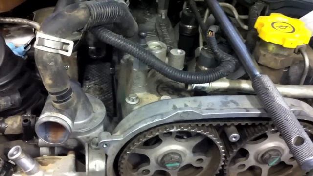 Jeep Liberty Diesel Timing Belt Replacement Part 4 смотреть онлайн
