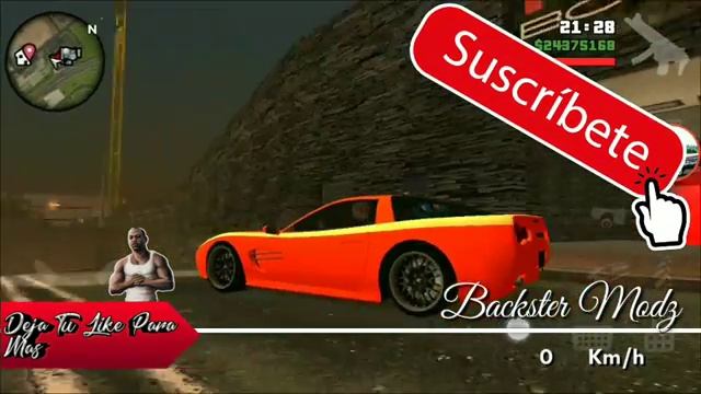 Corvette 2000 dff para gta sa android смотреть онлайн