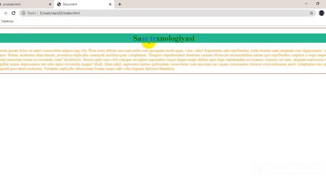 Dars20. sass va scss texnologiyasi haqida tushuncha смотреть онлайн