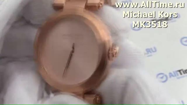 Обзор. Женские наручные часы Michael Kors MK3518 смотреть онлайн