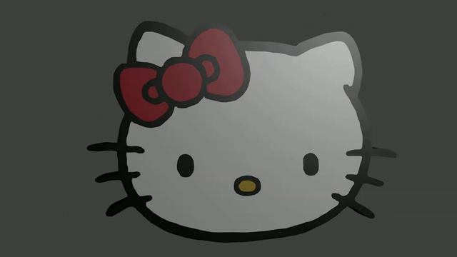 HelloKitty 3D model смотреть онлайн