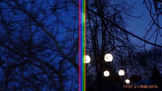 ВЕЧЕРНЯЯ ЯНВАРСКАЯ ПРОГУЛКА. смотреть онлайн