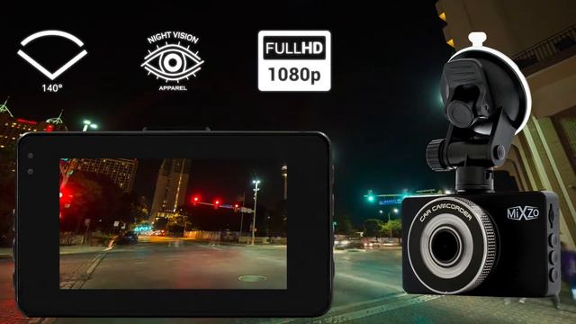 ВИДЕОРЕГИСТРАТОР MiXzo MD-350G смотреть онлайн