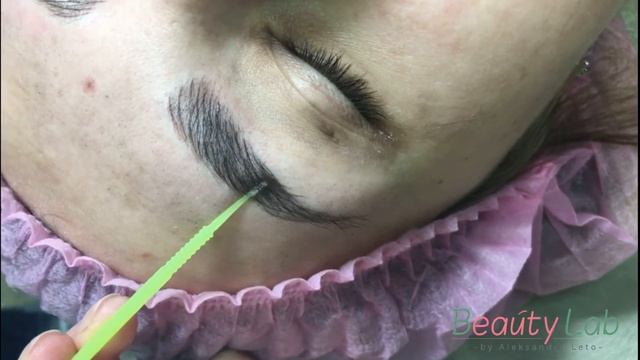Курсы микроблейдинга Beauty Lab. / первые работы учеников
