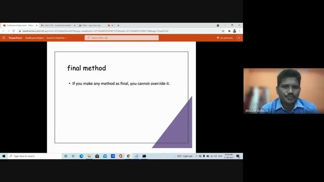FINAL KEYWORD IN JAVA || FINAL VARIABLE IN JAVA || FINAL METHOD IN JAVA || FINAL CLASS IN JAVA смотреть онлайн