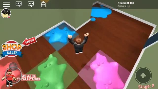 Побег от орео и сумашедшей бабки|ROBLOX смотреть онлайн