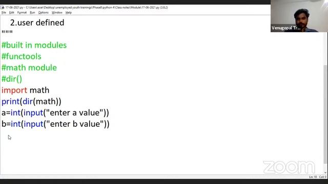 Python: Modules day 10 смотреть онлайн