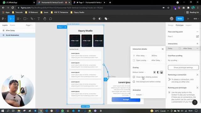 3 Menit Bisa Membuat After Delay di Figma смотреть онлайн