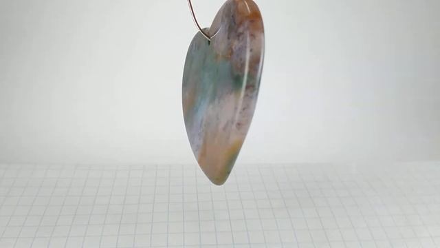 Натуральный Агат Гелиотроп Большой 138.40 ct Сердце Драгоценный Камень 107 смотреть онлайн