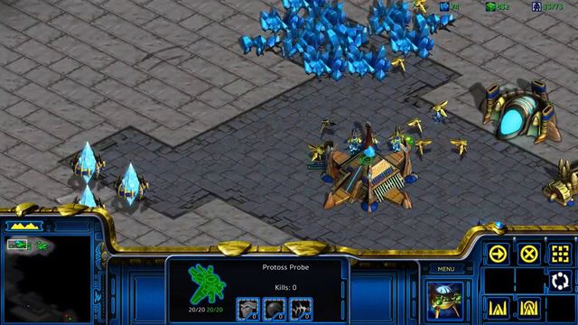 Starcraft Protoss Campaign Mission 4: The Hunt for Tassadar смотреть онлайн