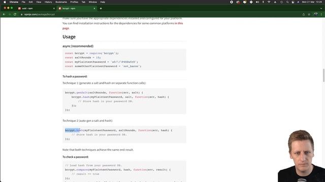 15 - Node.js API + Passport - Local Authentication Strategy - Wiring up login post route to model смотреть онлайн
